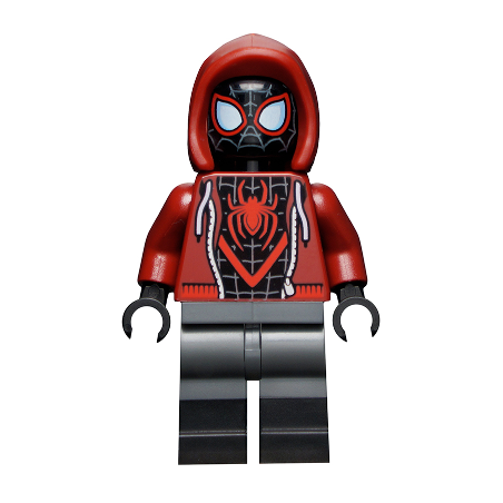 Spider-Man (Miles Morales) - Dark Red Hood