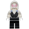 Ghost Spider / Spider-Gwen - White Basic Smooth Hood Lego® - sh0682