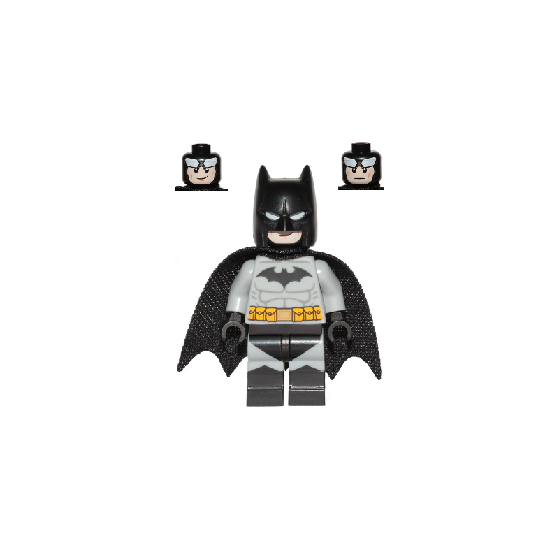 Batman - Light Bluish Gray Suit with Yellow Belt