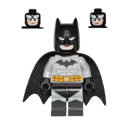 Batman - Light Bluish Gray Suit with Yellow Belt