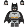 Batman - Light Bluish Gray Suit with Yellow Belt