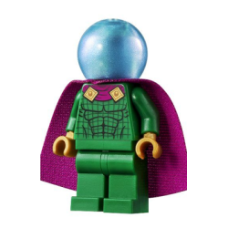 Mysterio - Light Bluish Gray Head