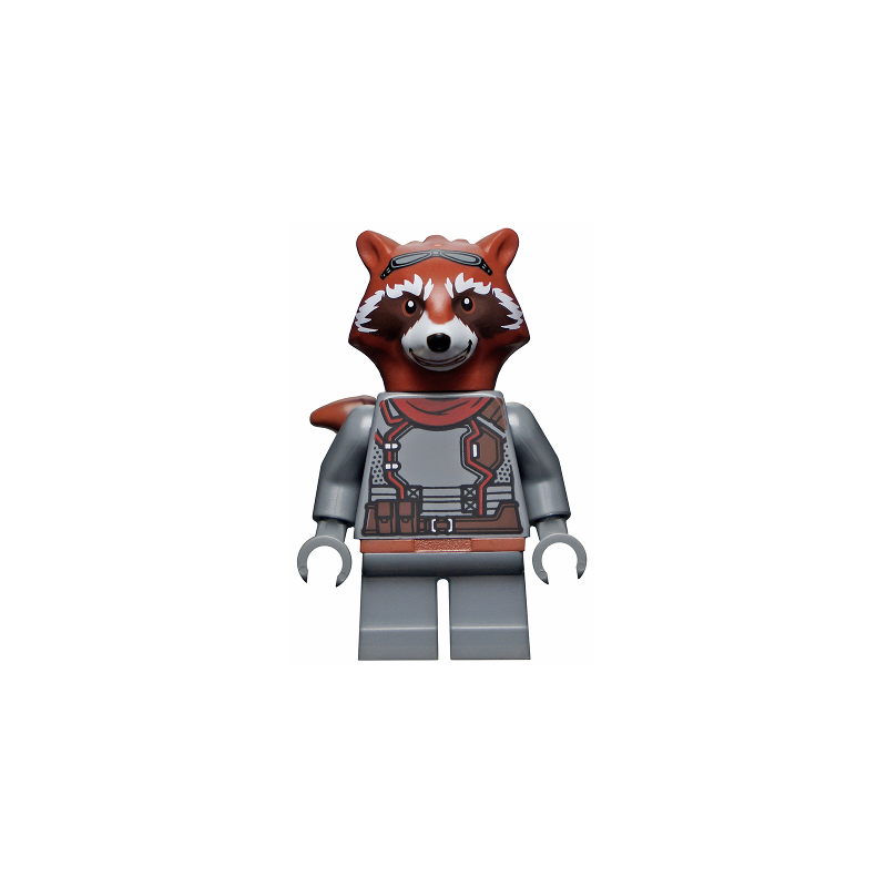 Rocket Raccoon - Dark Bluish Gray Outfit