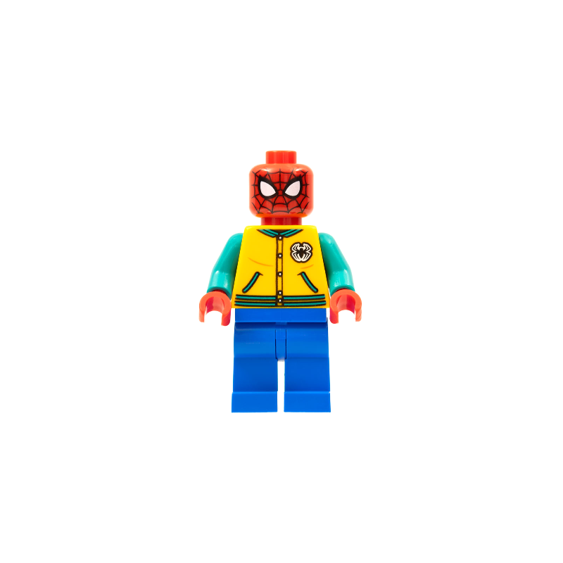 Spider-Man - Bright Light Orange Letter Jacket Lego® - sh0757