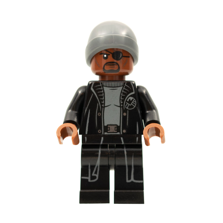 Nick Fury - Dark Bluish Gray Beanie Lego® - sh0758