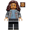 MJ (Michelle Jones) - Dark Bluish Gray Plaid Jacket