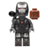 War Machine - Pearl Dark Gray and Silver Armor with Backpack Lego® - sh0819