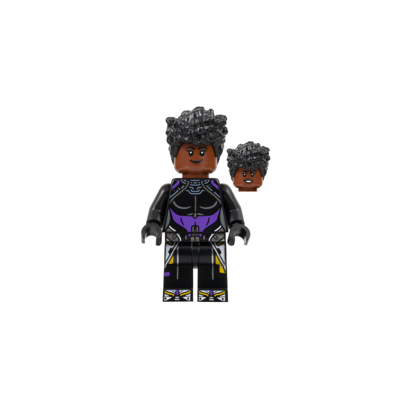 Shuri - Black and Dark Purple Top Lego® - sh0843