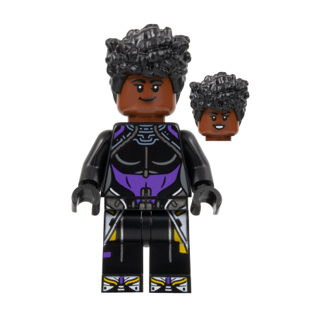 Shuri - Black and Dark Purple Top Lego® - sh0843