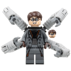 Dr. Octopus (Otto Octavius) / Doc Ock - Dark Bluish Gray Outfit