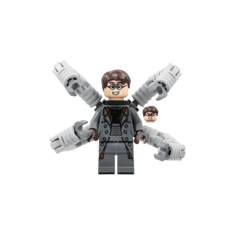 Dr. Octopus (Otto Octavius) / Doc Ock - Dark Bluish Gray Outfit