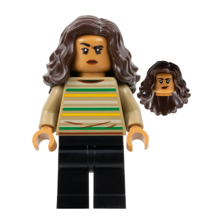 MJ (Michelle Jones) - Dark Tan Striped Sweater