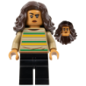 MJ (Michelle Jones) - Dark Tan Striped Sweater