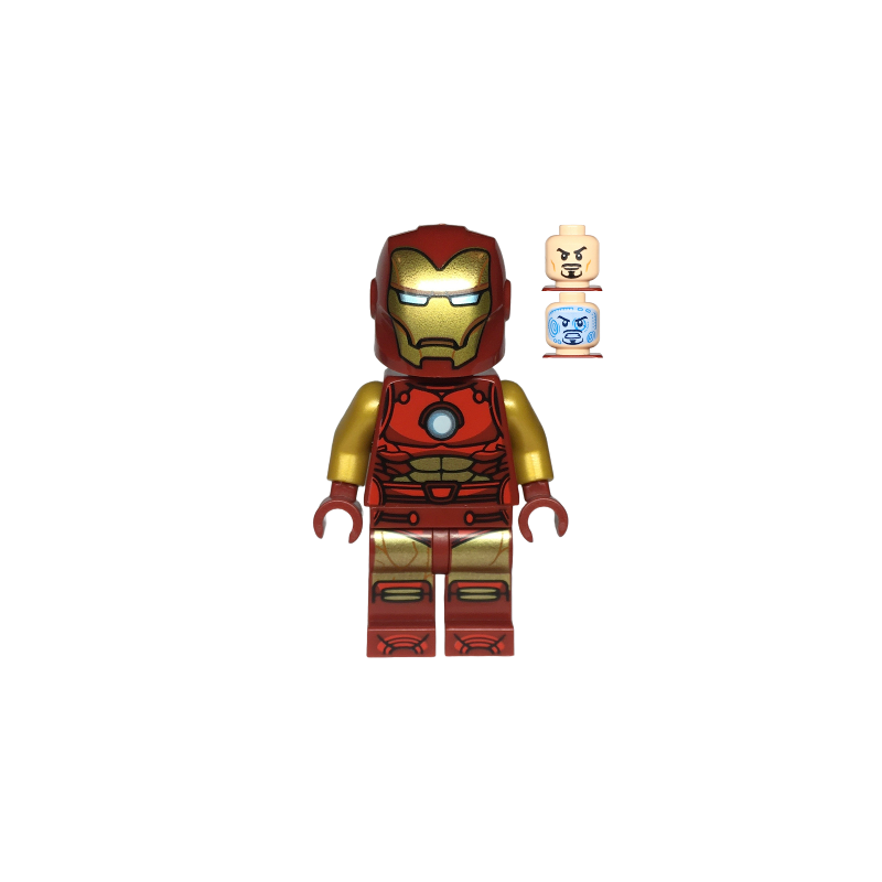 Iron Man - Dark Red and Gold Armor