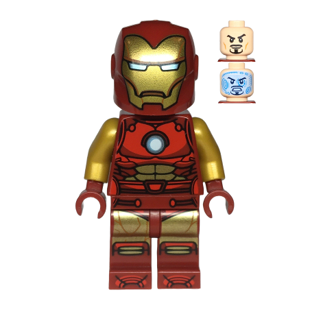 Iron Man - Dark Red and Gold Armor