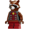Rocket Raccoon - Dark Red and Pearl Dark Gray Outfit