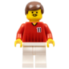 Soccer Player - Red and White Team with Number 11 Lego® - soc090