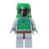 Boba Fett - Bluish Grays - Dark Red Helmet Highlights Lego® - sw0002b