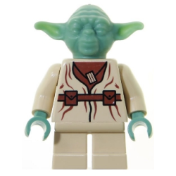 Yoda - Sand Green Lego® - sw0051