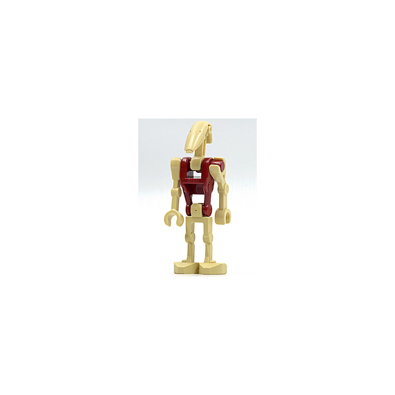 Security Battle Droid - Dark Red Torso