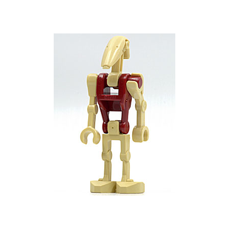 Security Battle Droid - Dark Red Torso