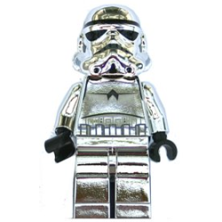 Imperial Stormtrooper - Chrome Silver Lego® - sw0097