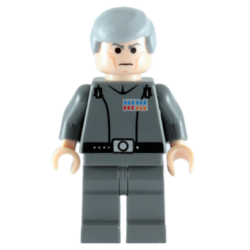 Grand Moff Wilhuff Tarkin - Smooth Hair Lego® - sw0157