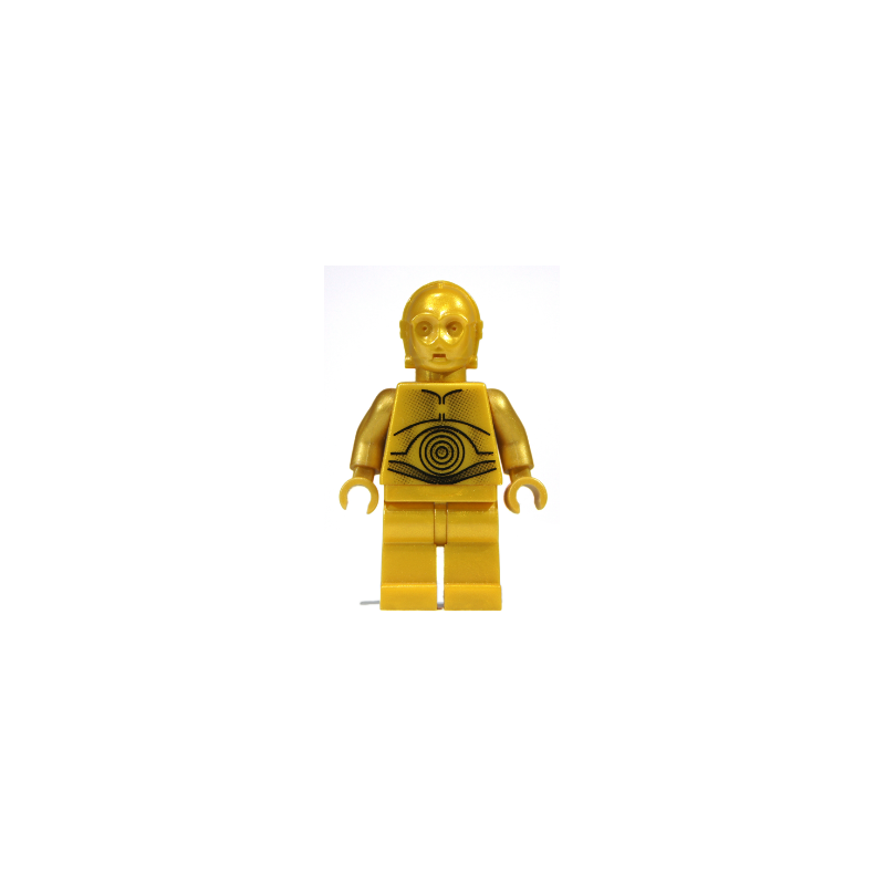 C-3PO - Pearl Gold with Pearl Gold Hands Lego® - sw0161a