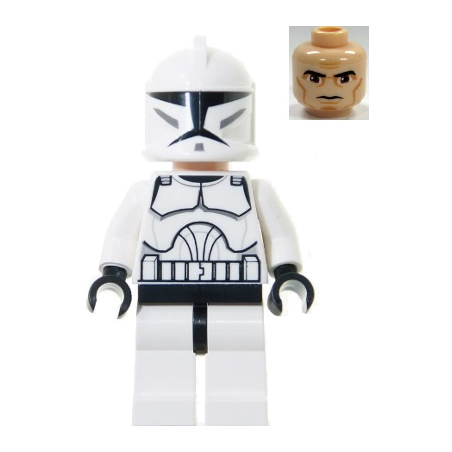 Clone Trooper (Phase 1) - Large Eyes Lego® - sw0201