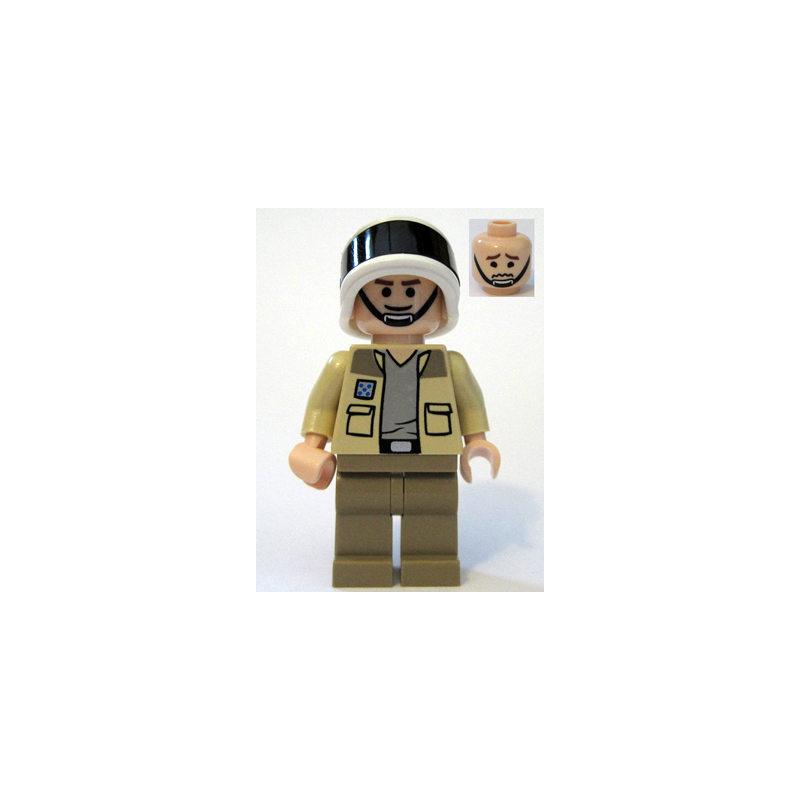 Captain Antilles - Light Bluish Gray Shirt Lego® - sw0256
