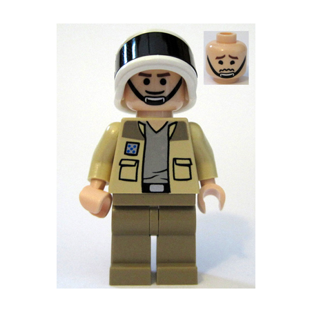 Captain Antilles - Light Bluish Gray Shirt Lego® - sw0256