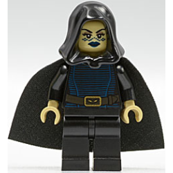Barriss Offee - Black Cape and Hood Lego® - sw0269