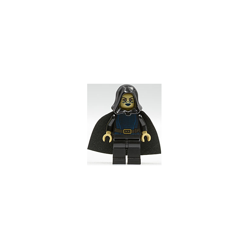Barriss Offee - Black Cape and Hood Lego® - sw0269
