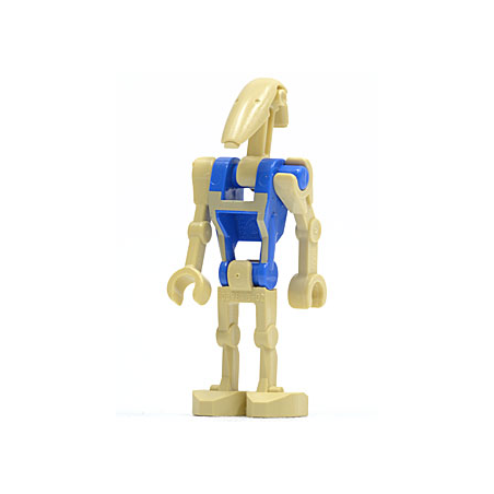 Battle Droid Pilot - Blue Torso with Tan Insignia