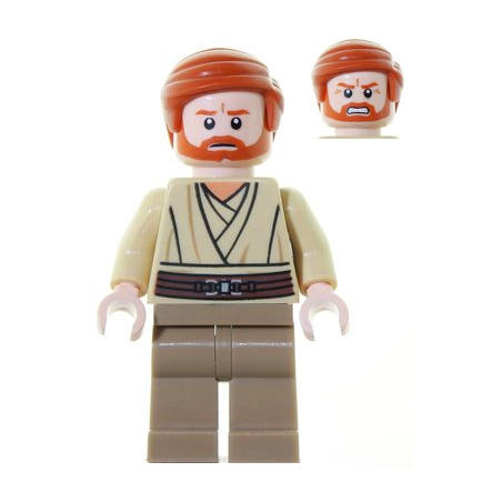 Obi-Wan Kenobi (Dark Tan Legs) Lego® - sw0362