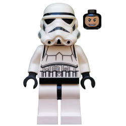 Imperial Stormtrooper - Printed Black Head
