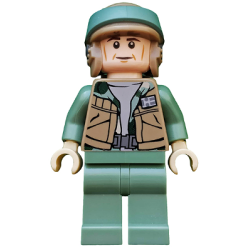 Endor Rebel Commando - Dark Tan Vest Lego® - sw0367