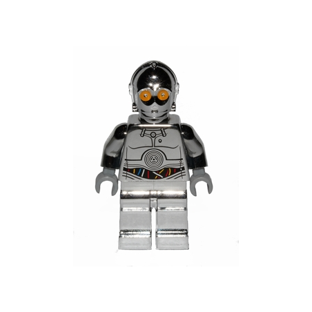 TC-14 Protocol Droid - Chrome Silver with Blue