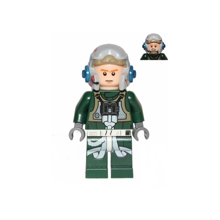 Rebel Pilot A-wing (Open Helmet