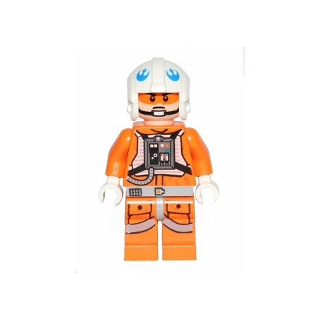 Snowspeeder Pilot - White Helmet Lego® - sw0458