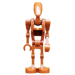 Battle Droid Commander - Dark Orange with Dot