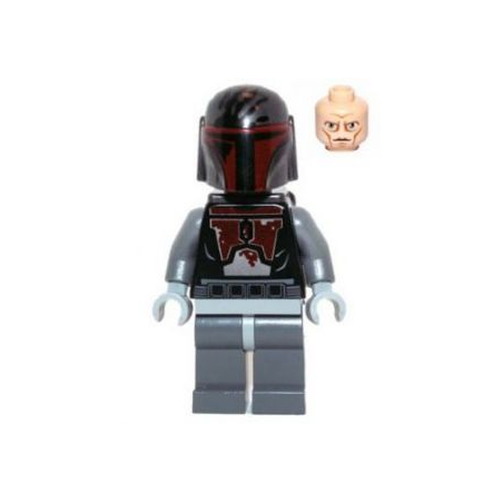 Mandalorian Super Commando (Head with High Brow Pattern) Lego® - sw0495
