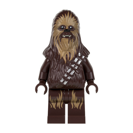 Chewbacca - Medium Nougat Fur Lego® - sw0532