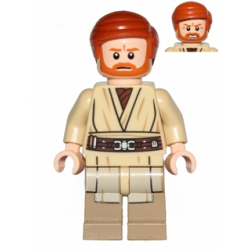 Obi-Wan Kenobi (Dark Tan Printed Legs) Lego® - sw0535