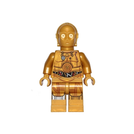 C-3PO - Printed Legs (Robot Limiter/Restraining Bolt) Lego® - sw0561