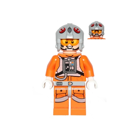 Snowspeeder Pilot - Light Bluish Gray Helmet Lego® - sw0607