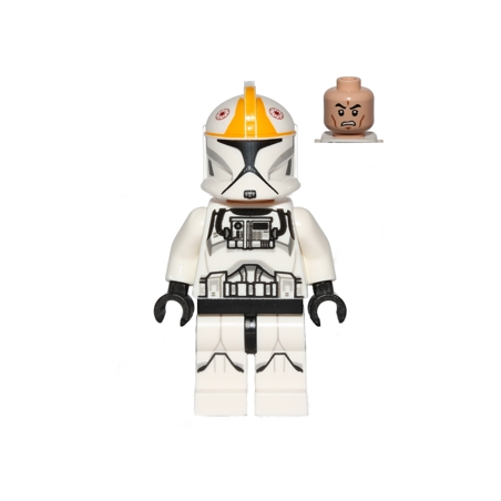 Clone Trooper Pilot (Phase 1) - Bright Light Orange Markings