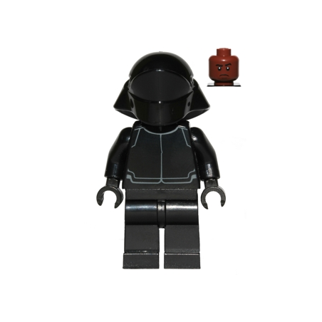 First Order Crew Member (Fleet Engineer / Gunner) - Reddish Brown Head Lego® - sw0654