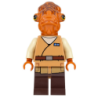 Admiral Ackbar (Medium Nougat Robe) Lego® - sw0719