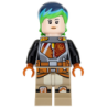 Sabine Wren - Bright Green and Dark Blue Hair Lego® - sw0742